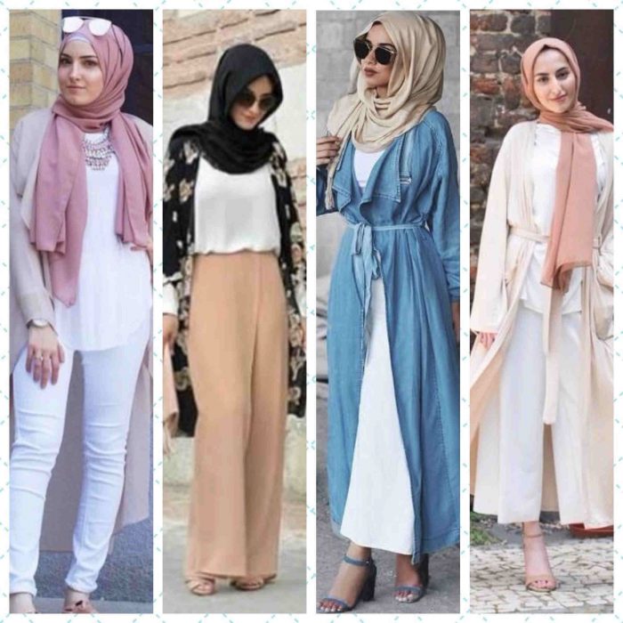 كولكشن أزياء محجبات لصيف 2018